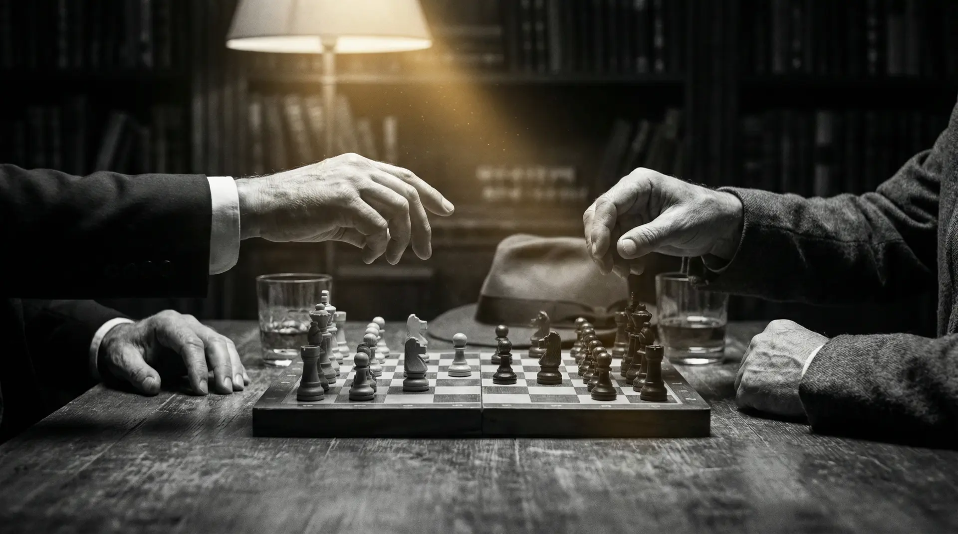 sm捆绑 艺术探索系列 - 非线性叙事，棋盘上的对弈象征命运的交错